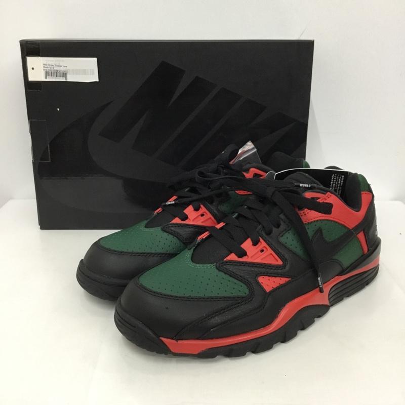 ナイキ NIKE スニーカー スニーカー CJ5291-001 AIR CROSS TRAINER 3 LOW SUPREME 21FW 21AW 箱有 27.5cm 27.5cm ロゴ、文字 黒 / ブラック / X 赤 / レッド / X 緑 / グリーン /  メンズ USED 古着 中古 10125084