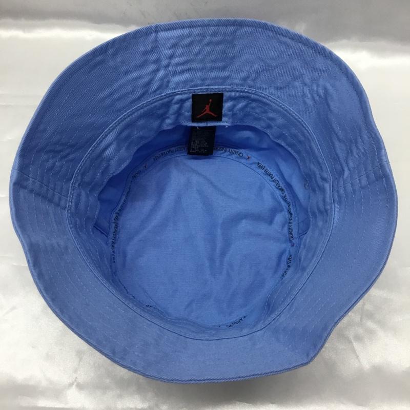 エアジョーダン AIR JORDAN 帽子 ハット DX6483-496 UNION バケットハット ロゴ、文字 水色 / ライトブルー /  メンズ USED 古着 中古 10109167
