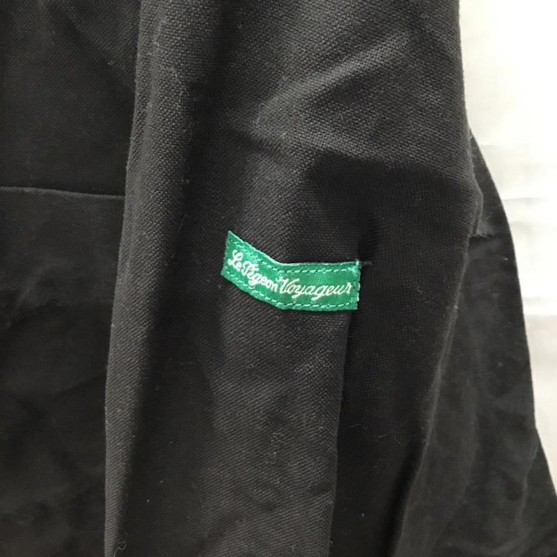 ニコアンド niko and... シャツ、ブラウス 長袖 H231MA13KM Le Pigeon Voyageur 別注 オックスロングシャツ プルオーバー L ワンポイント 黒 / ブラック /  メンズ USED 古着 中古 10119308