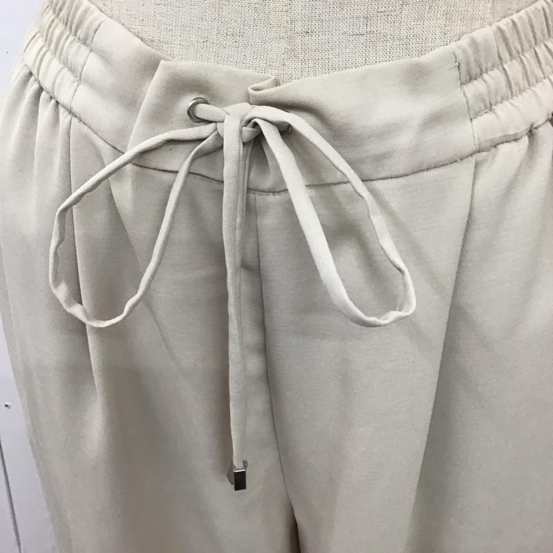ザラ ZARA ボトムス ボトムス カジュアルパンツ ワークパンツ ワイドパンツ スラックス XS 無地 ベージュ / ベージュ /  レディース USED 古着 中古 10111888