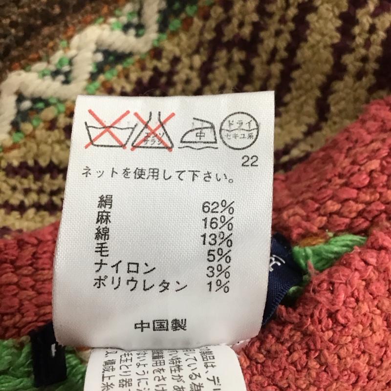 ラルフローレンスポーツ RALPH LAUREN SPORT ニット、セーター 長袖 ポンチョ M 総柄 マルチカラー / マルチカラー /  レディース USED 古着 中古 10138922