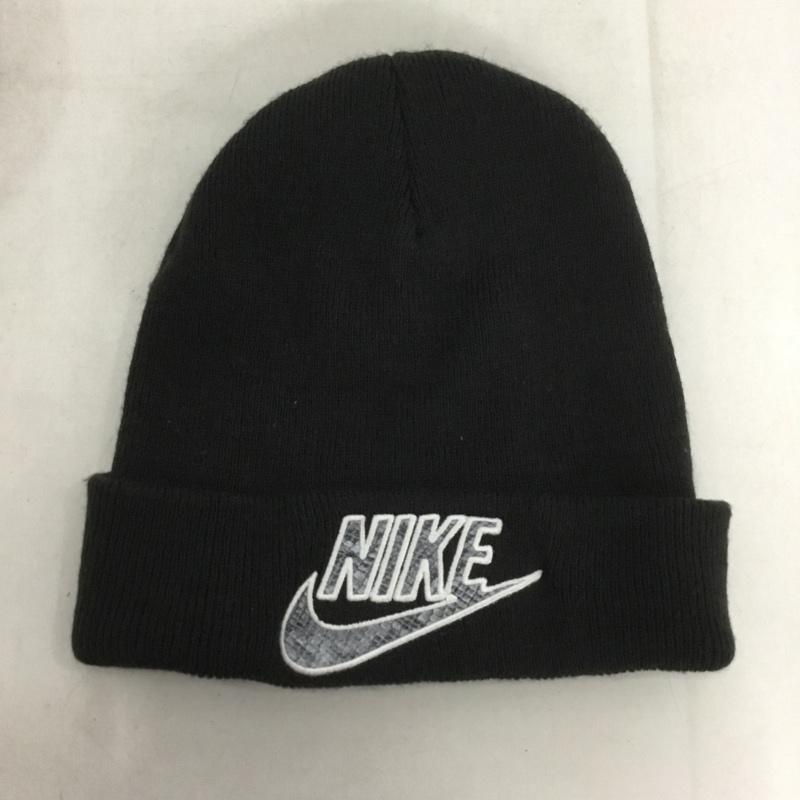 シュプリーム Supreme 帽子 ニット帽 DD1536-010 NIKE 21SS Snakeskin Beanie ロゴ、文字 黒 / ブラック /  メンズ USED 古着 中古 10137141
