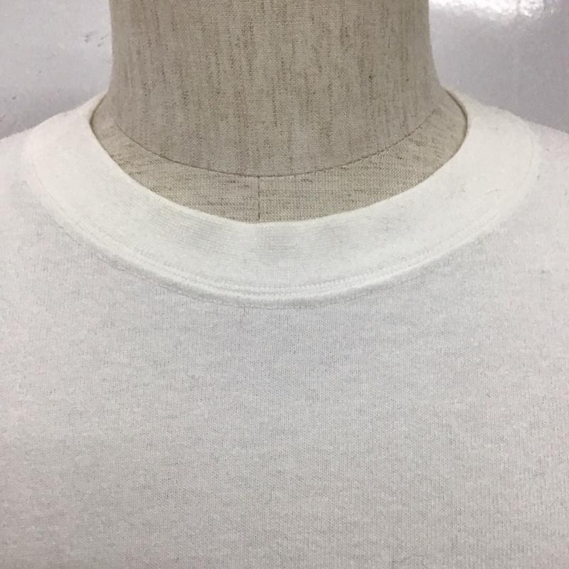 ザノースフェイス THE NORTH FACE カットソー 長袖 NT32042 ロングスリーブスリーブグラフィックTシャツ 長袖カットソー プリントTシャツ L ロゴ、文字 白 / ホワイト /  メンズ USED 古着 中古 10107122