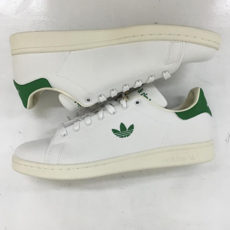 アディダス adidas スニーカー スニーカー STAN SMITH SPORTY＆RICH　IF5658 26.5cm ロゴ、文字 白 / ホワイト / X 緑 / グリーン /  メンズ USED 古着 中古 10136074