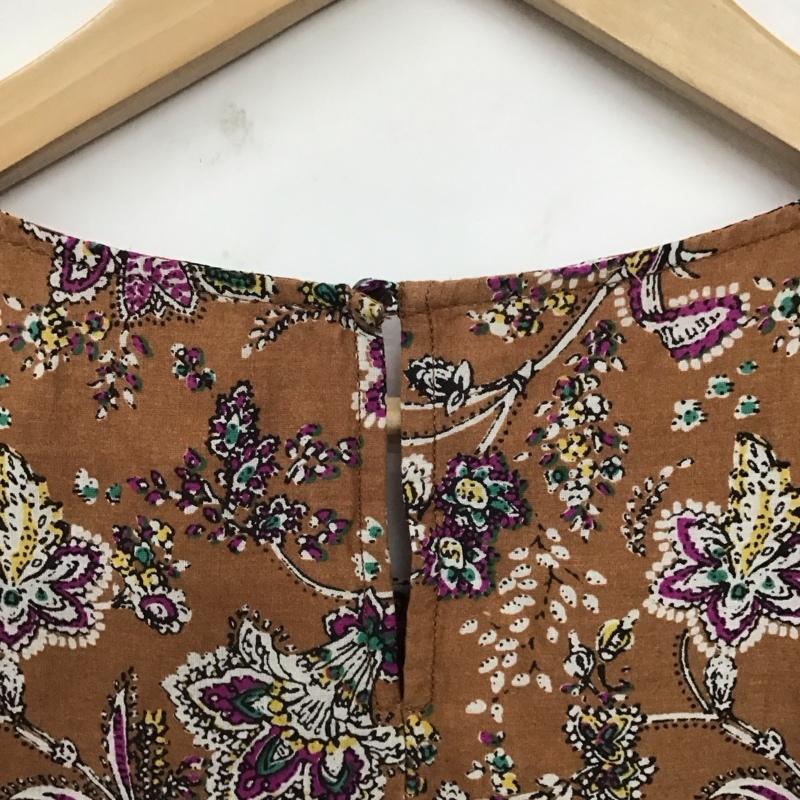 ニコアンド niko and... ワンピース ロングスカート ノースリーブ 総柄 X 花柄 マルチカラー / マルチカラー /  レディース USED 古着 中古 10128869