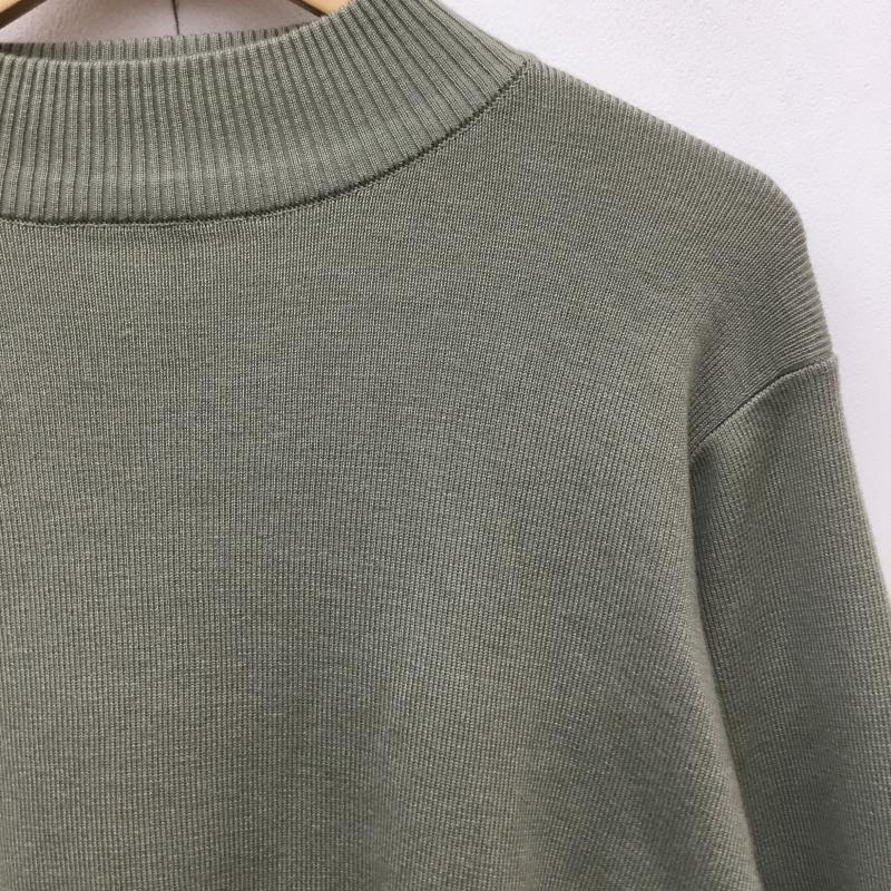イング INGNI ニット、セーター 長袖 1204-920882 M 無地 カーキ / カーキ /  レディース USED 古着 中古 10140940