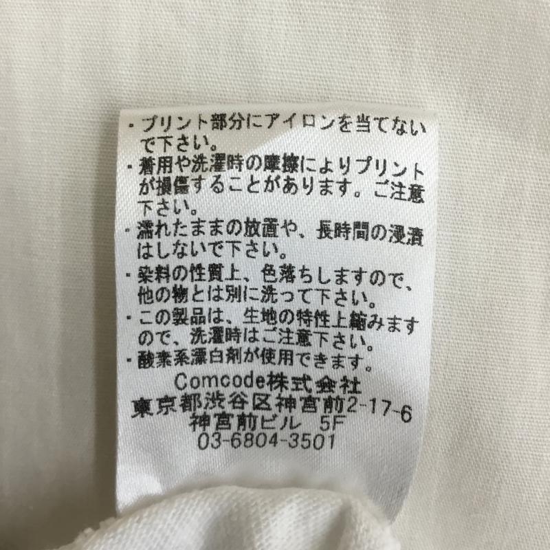 ビームス BEAMS Tシャツ 半袖 BEAMS SHINKNOWNSUKE メルちゃん 半袖 Tシャツ XL キャラクター X ワンポイント 白 / ホワイト /  メンズ USED 古着 中古 10135900