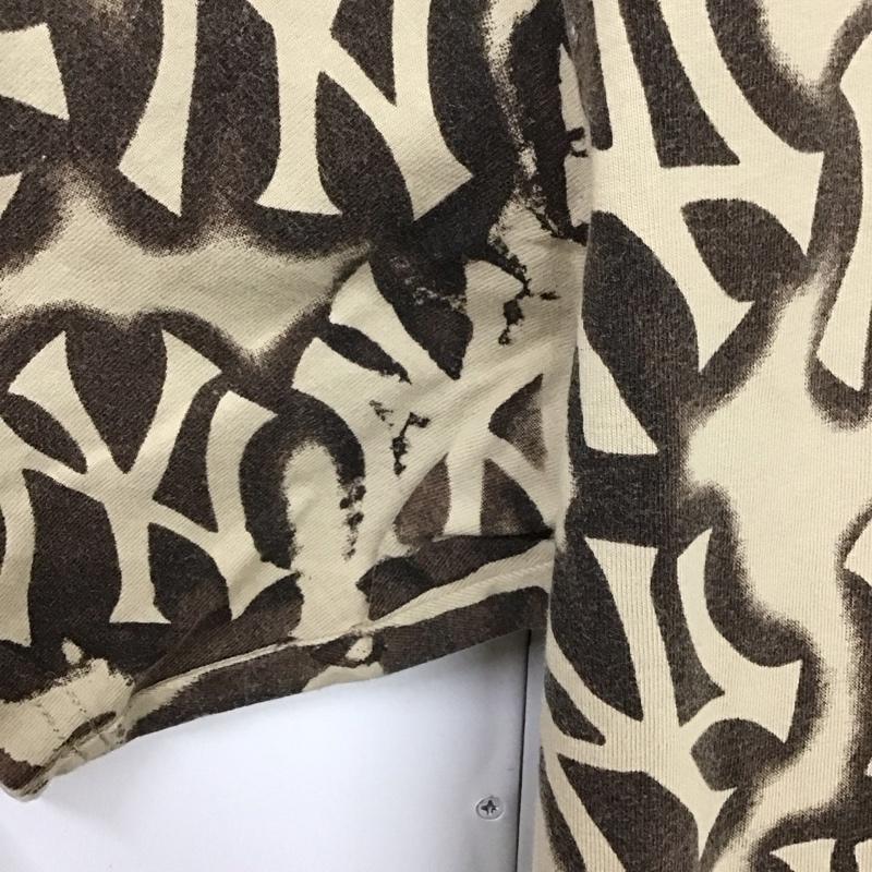 シュプリーム Supreme Tシャツ 半袖 2021FW NewYorkYankeesTシャツ 半袖カットソー プリントTシャツ L プリント ベージュ / ベージュ /  メンズ USED 古着 中古 10131142