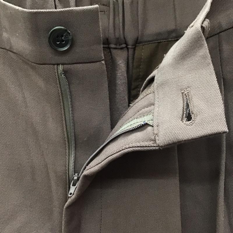 ジュンレッド JUNRed パンツ スラックス ワイドパンツ カジュアルパンツ ワークパンツ スラックス L 無地 茶 / ブラウン /  メンズ USED 古着 中古 10116896