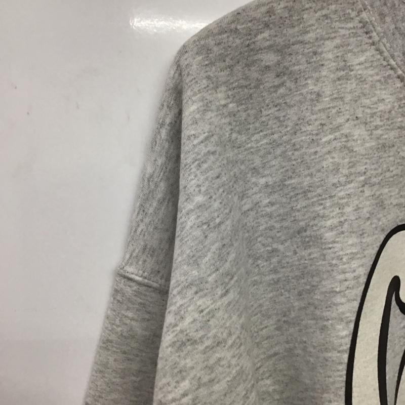 カオス フィッシング クラブ Chaos Fishing Club トレーナー 長袖 長袖トレーナー スウェット クルーネック プルオーバー XL プリント 灰 / グレー /  メンズ USED 古着 中古 10149185