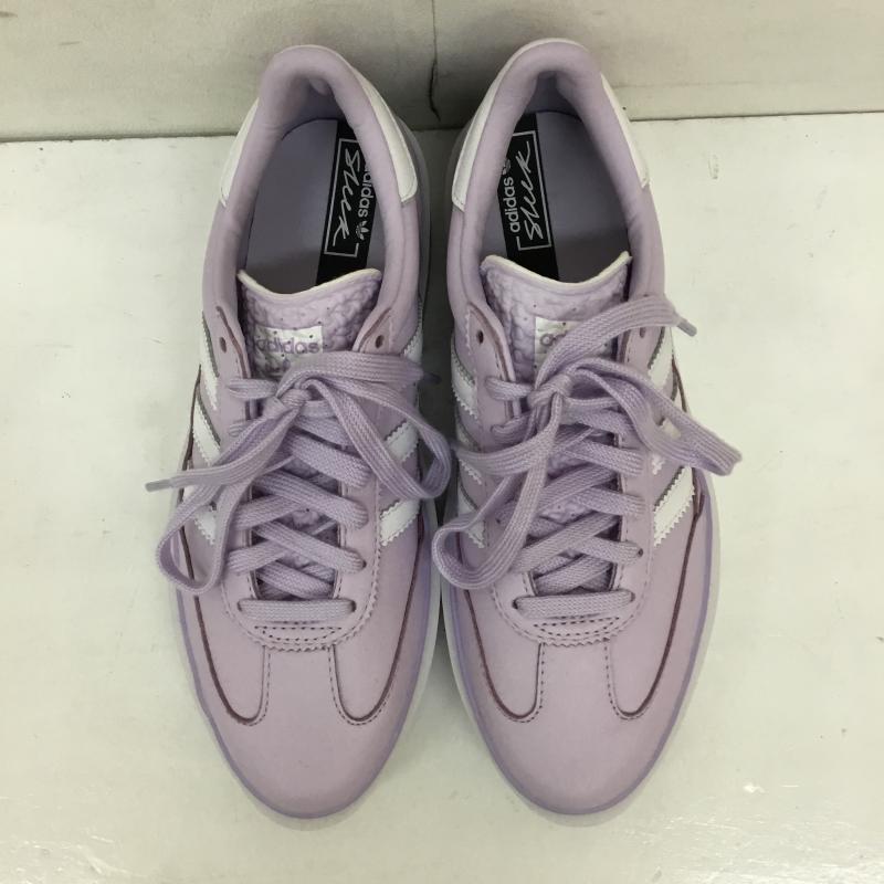 アディダス adidas スニーカー スニーカー FU6838 SLEEK SUPER 23.5cm ロゴ、文字 紫 / パープル /  レディース USED 古着 中古 10133786