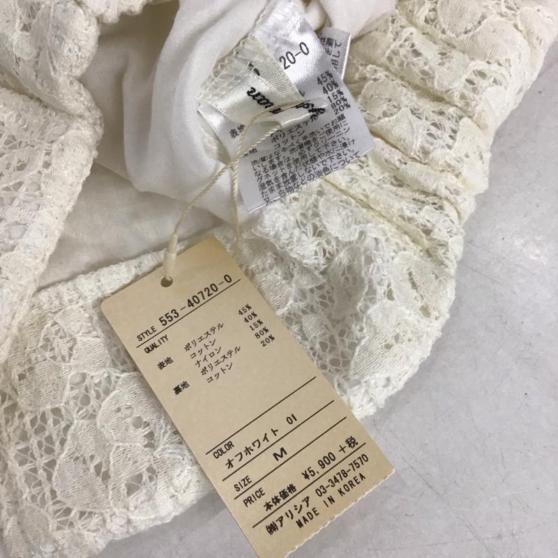 ミスティウーマン mysty woman パンツ ショートパンツ M 無地 オフホワイト / オフホワイト /  レディース USED 古着 中古 10130313