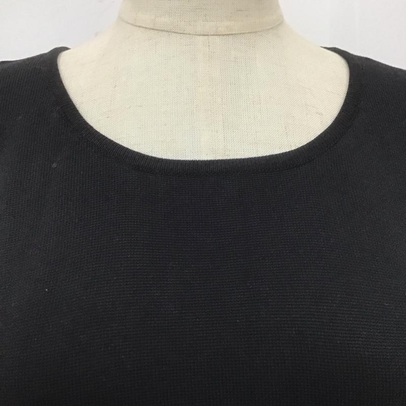 エミプラス emi+ ワンピース ロングスカート A02A1632EM ノースリーブ タグ付き FREE 無地 黒 / ブラック /  レディース USED 古着 中古 10108579