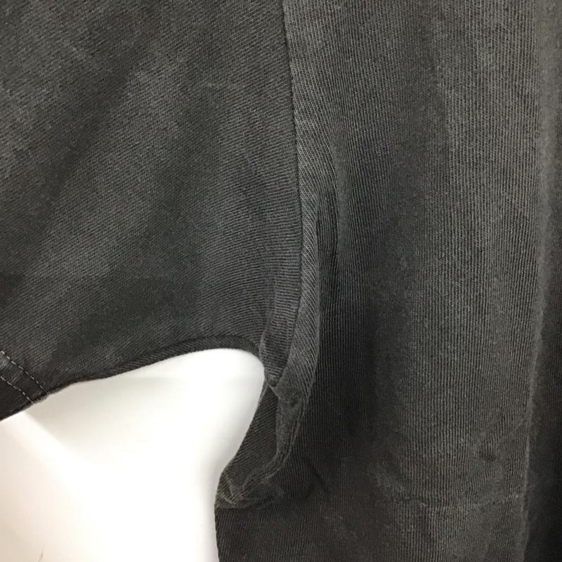 エム M Tシャツ 半袖 XL プリント X ロゴ、文字 チャコールグレー / チャコールグレー /  メンズ USED 古着 中古 10138213