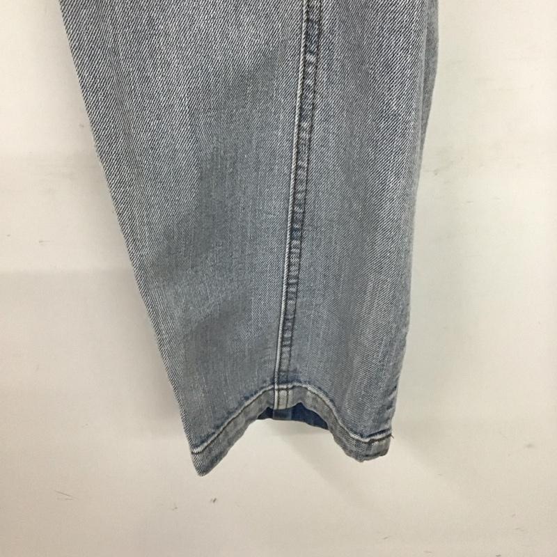 ダブルクローゼット w closet パンツ デニム、ジーンズ FREE 無地 水色 / ライトブルー /  レディース USED 古着 中古 10139599