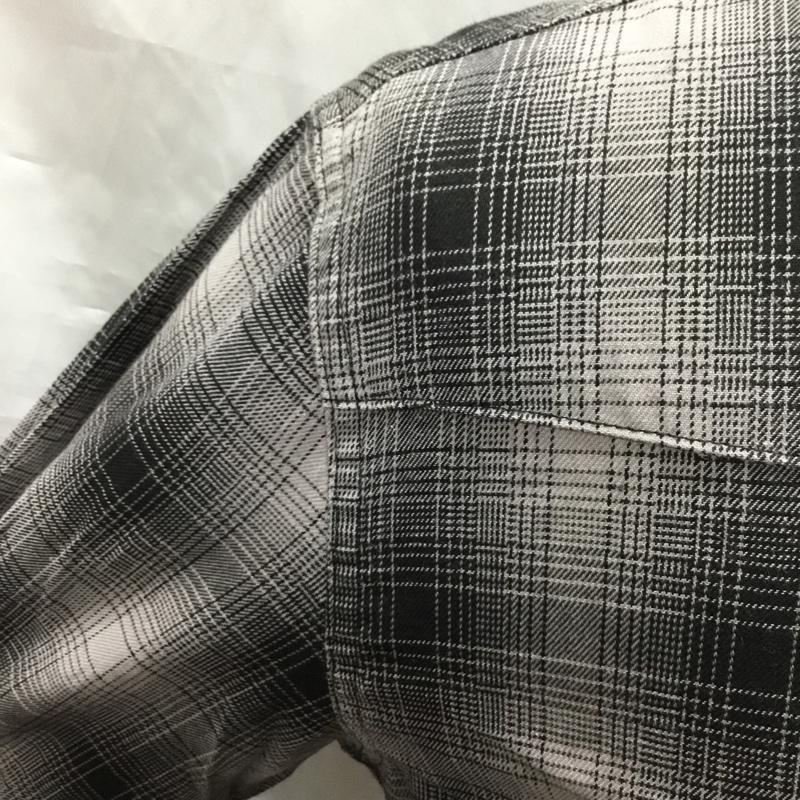 ラングラー Wrangler シャツ、ブラウス 長袖 ws9231 PENDLETON nanouniverse ペンドルトン ナノユニバース ウエスタン チェックシャツ S チェック 黒 / ブラック /  メンズ USED 古着 中古 10119727