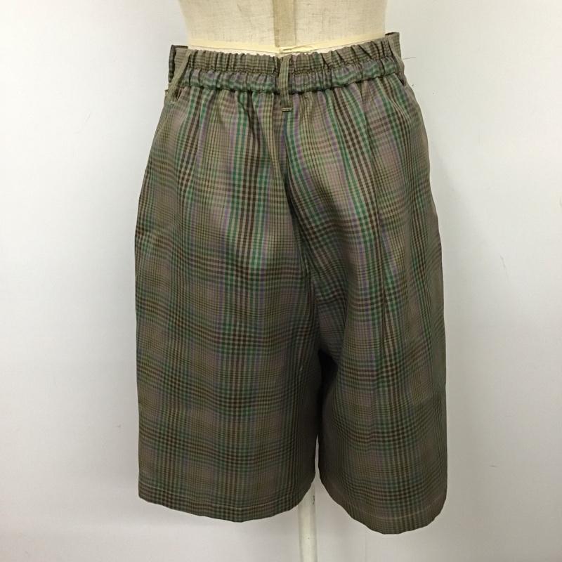 ダブルクローゼット w closet セットアップ セットアップ ベストジャケット ショートパンツ 2点セット セットアップ チェック マルチカラー / マルチカラー /  レディース USED 古着 中古 10116358