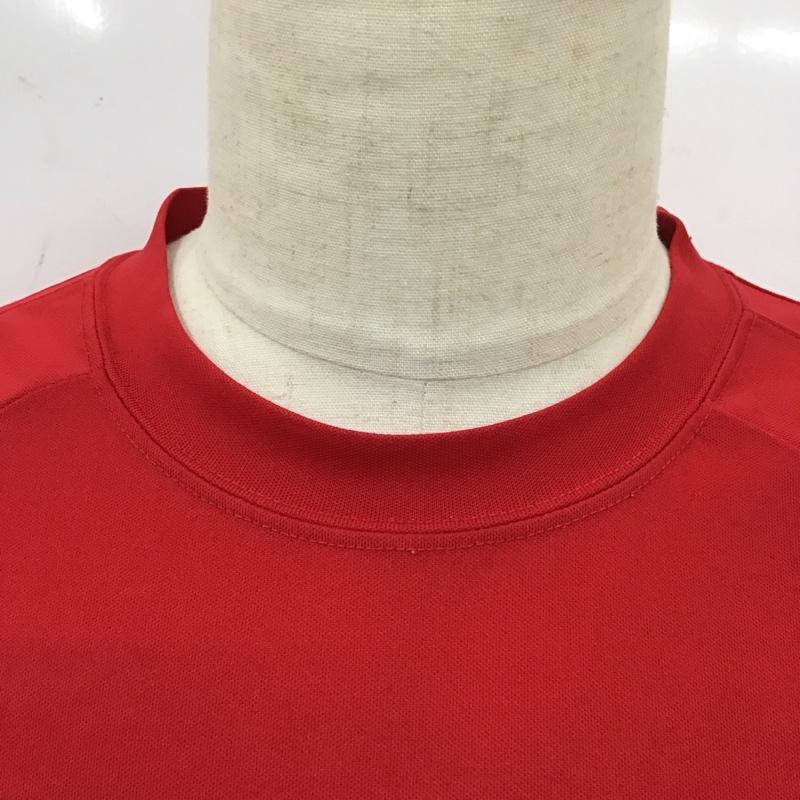 チャンピオン Champion Tシャツ 半袖 L ロゴ、文字 赤 / レッド /  メンズ USED 古着 中古 10116808