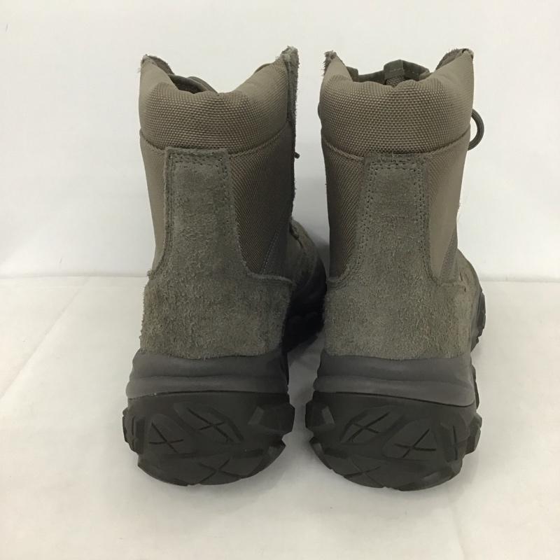 ザラ ZARA ブーツ 一般 2113 420 131 レースアップ ミリタリーブーツ 27.6cm US：10 無地 灰 / グレー /  メンズ USED 古着 中古 10132546