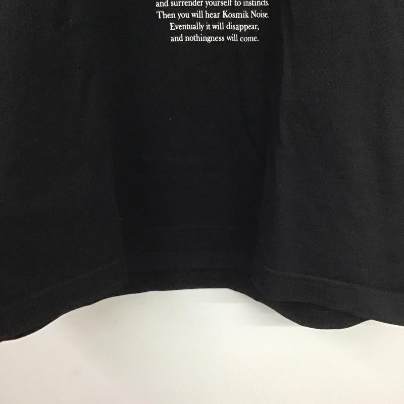 ジーユー GU Tシャツ 半袖 341-351036 グラフィックプリントTシャツ 半袖カットソー S プリント 黒 / ブラック /  メンズ USED 古着 中古 10148830