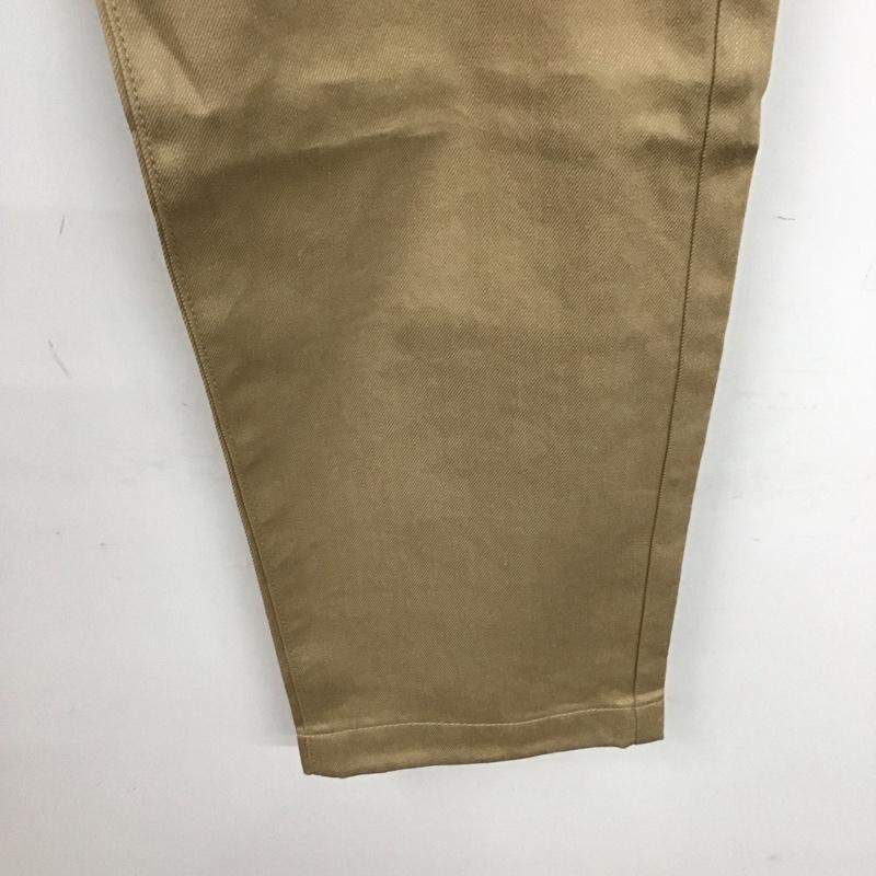 ナカガワマサシチショウテン 中川政七商店 パンツ チノパン テパードパンツ M 無地 ベージュ / ベージュ /  レディース USED 古着 中古 10129668
