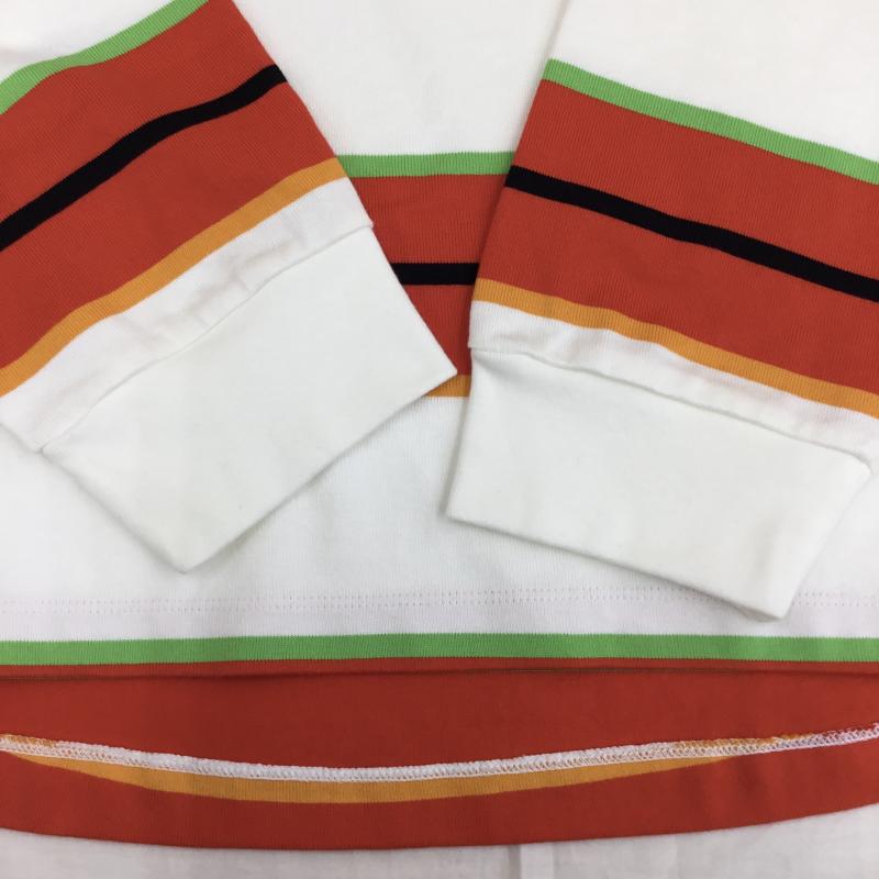 ナイキ NIKE カットソー 長袖 CQ8019-103 L ボーダー柄 赤 / レッド /  メンズ USED 古着 中古 10138862
