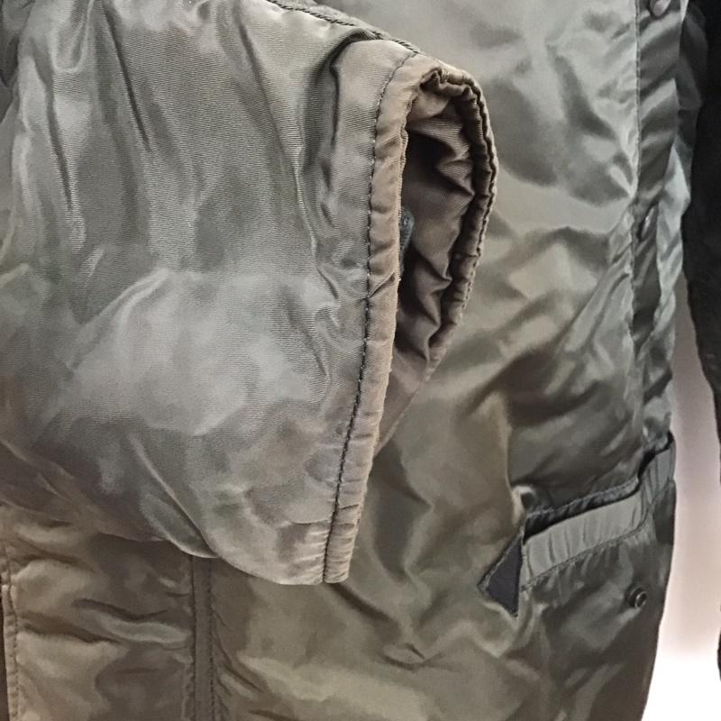 アルファインダストリー Alpha Industries ジャケット、上着 ジャンパー、ブルゾン 026200 ミリタリージャケット 中綿 フライトジャケット 3A382 L 無地 カーキ / カーキ /  メンズ USED 古着 中古 10122986