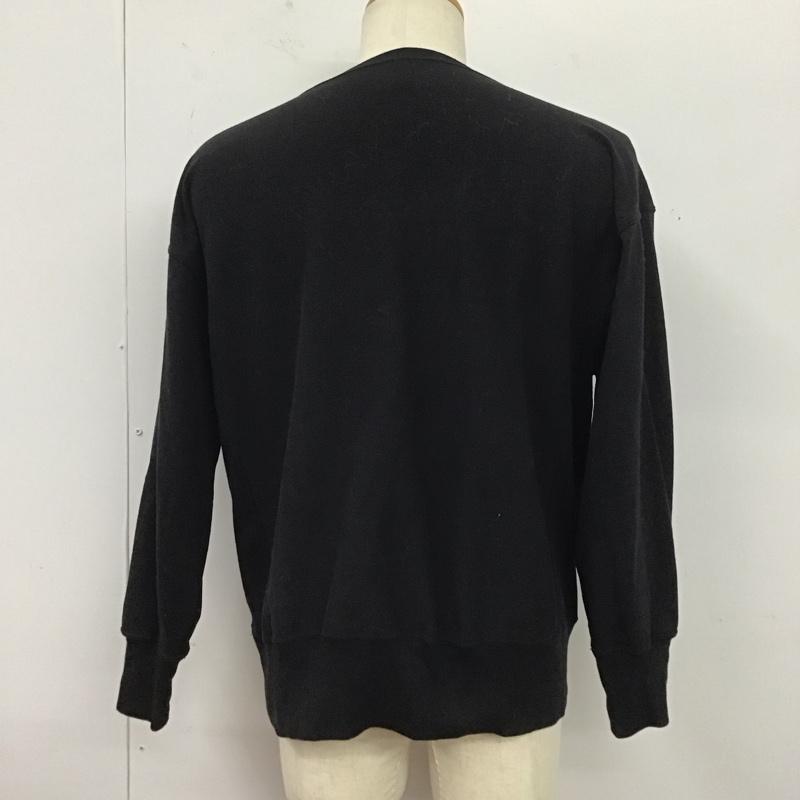 チャンピオン Champion トレーナー 長袖 cwsx403 スウェット クルーネックカットソー S 無地 黒 / ブラック /  メンズ USED 古着 中古 10124658