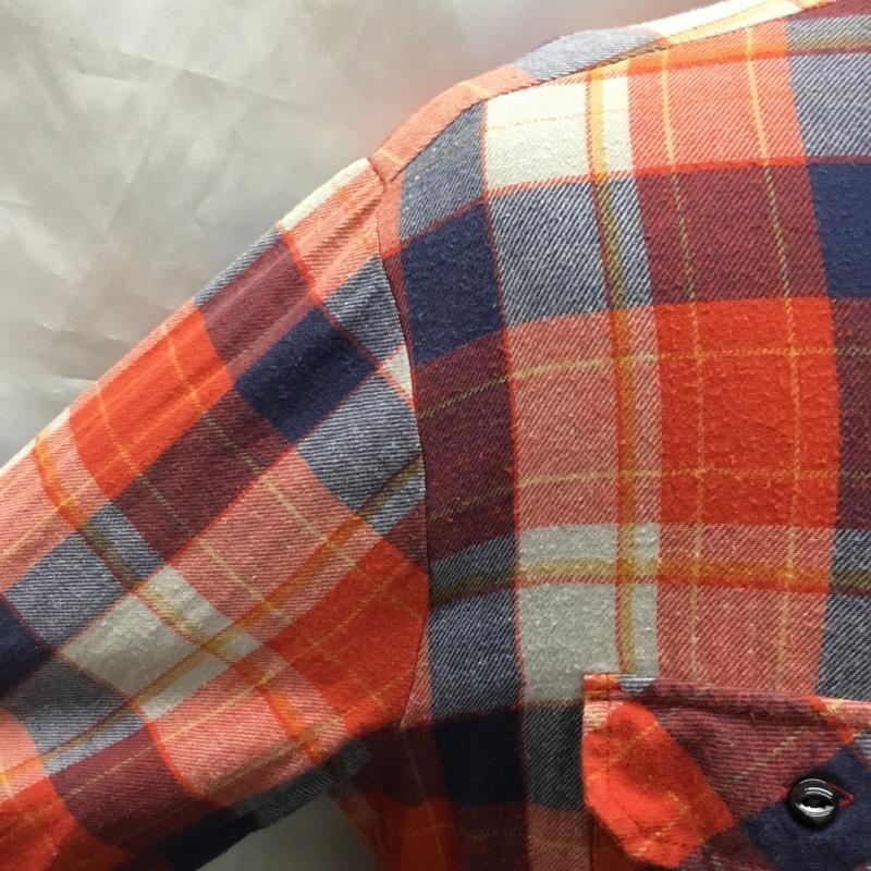 リーバイス Levi s シャツ、ブラウス 長袖 スタンダードフィット ワークシャツ M チェック マルチカラー / マルチカラー /  メンズ USED 古着 中古 10118933