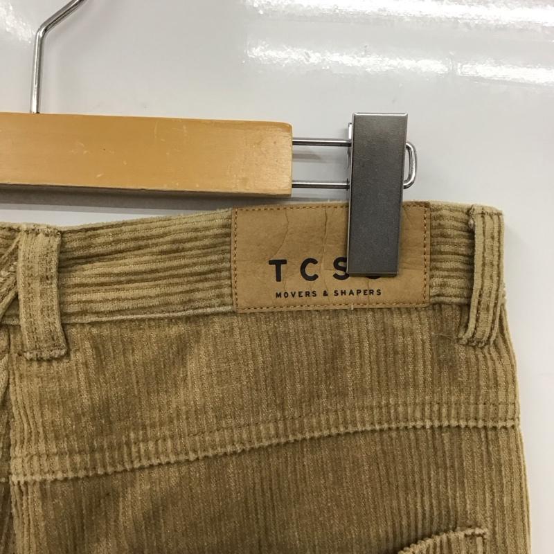 ティーシーエスエス TCSS パンツ デニム、ジーンズ コーデュロイパンツ スリムパンツ ストレートパンツ カジュアルパンツ 28インチ 無地 ベージュ / ベージュ /  メンズ USED 古着 中古 10117837