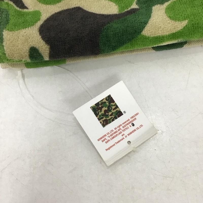 アベイシングエイプ A BATHING APE ファッション小物 ファッション小物 フェイスタオル マフラータオル 総柄 マルチカラー / マルチカラー /  メンズ USED 古着 中古 10141147
