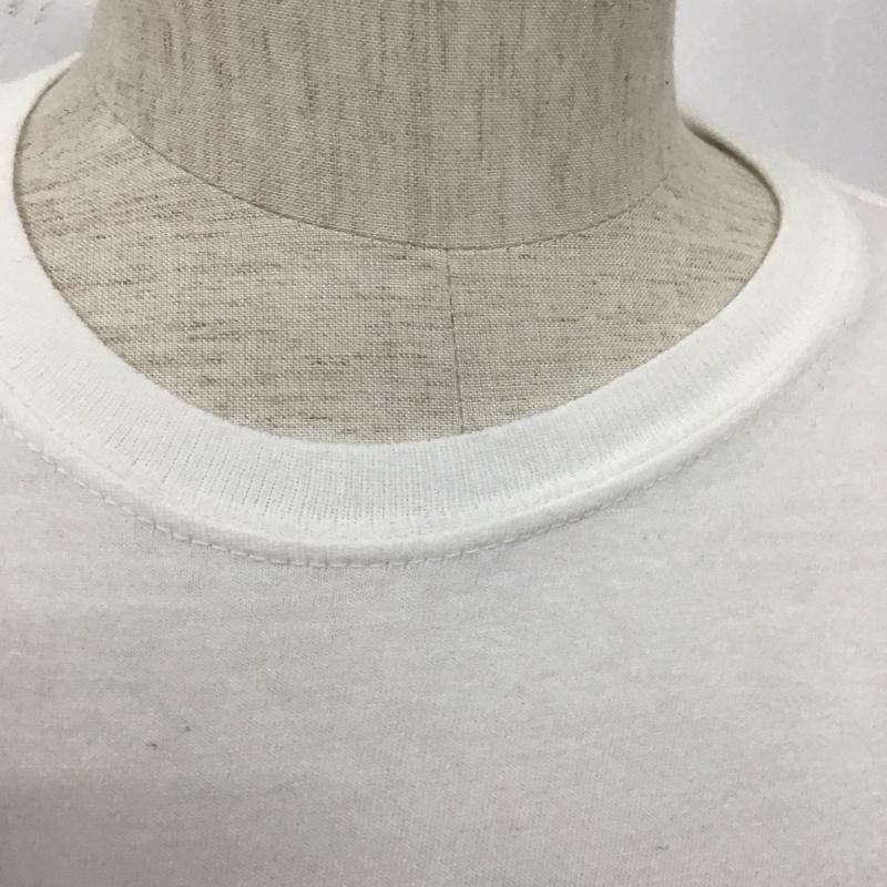 ステューシー STUSSY Tシャツ 半袖 半袖カットソー プリントTシャツ クルーネックカットソー M ロゴ、文字 白 / ホワイト /  メンズ USED 古着 中古 10107987