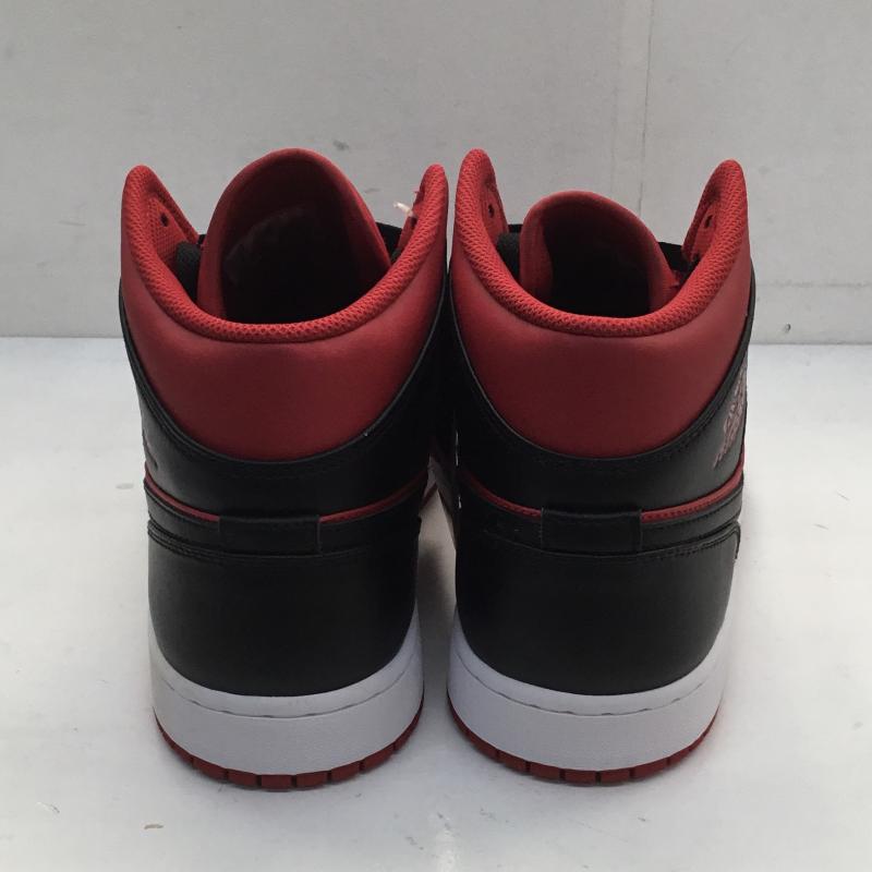 ナイキ NIKE スニーカー スニーカー NIKE AIR JORDAN1 MID 554724-660 28.0cm ロゴ、文字 赤 / レッド / X 黒 / ブラック /  メンズ USED 古着 中古 10128715