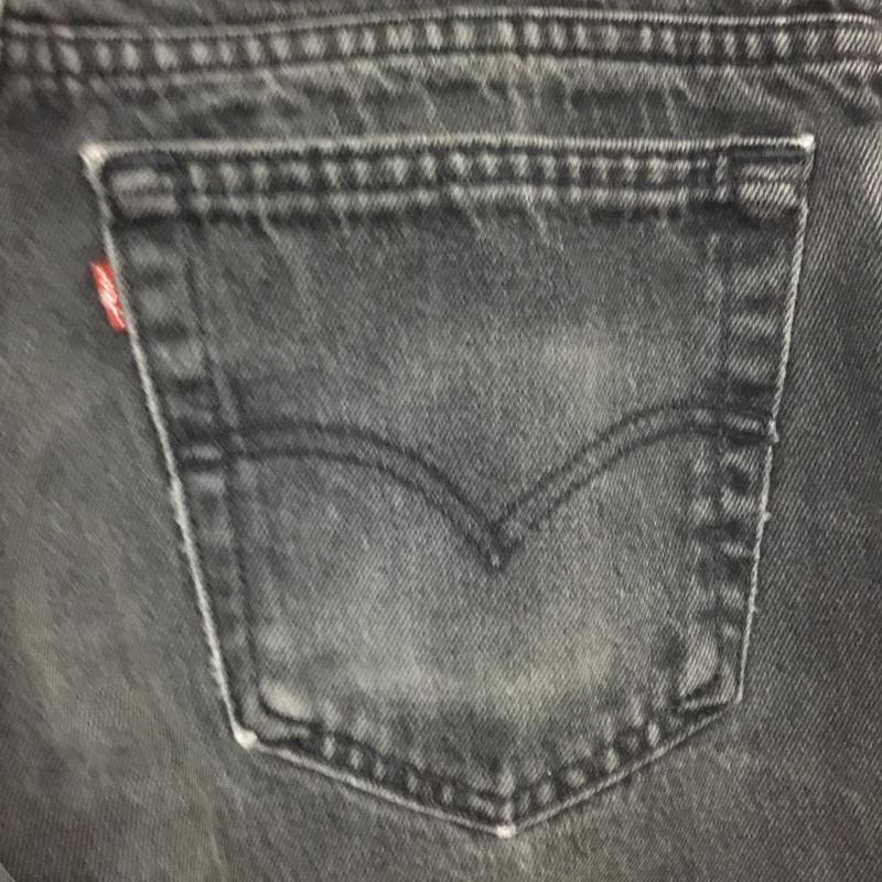 リーバイストラウスアンドコー Levi Strauss & co. パンツ デニム、ジーンズ デニムパンツ スリムパンツ ジーンズ 32インチ 無地 黒 / ブラック /  レディース USED 古着 中古 10118619
