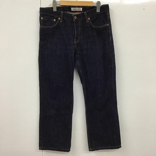 リーバイストラウスアンドコー Levi Strauss & co. パンツ デニム、ジーンズ デニムパンツ ワイドパンツ カジュアルパンツパンツ Gパン 33インチ 無地 インディゴ / インディゴ /  メンズ USED 古着 中古 10128675