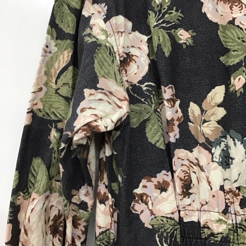 インゲボルグ INGEBORG ワンピース ロングスカート 長袖ロングワンピース ウエスト切り替えワンピース フレアスカート 3 プリント マルチカラー / マルチカラー /  レディース USED 古着 中古 10142653