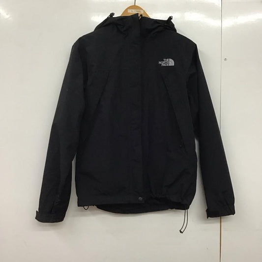 ザノースフェイス THE NORTH FACE ジャケット、上着 ジャンパー、ブルゾン npw61940 ScoopJacket アウター ジップアップジャケット L ロゴ、文字 黒 / ブラック /  レディース USED 古着 中古 10145138