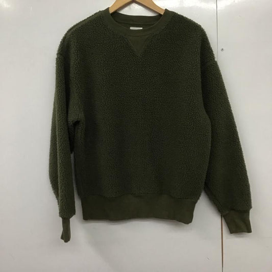 ギャップ GAP トレーナー 長袖 フリース XS 無地 カーキ / カーキ /  メンズ USED 古着 中古 10141132