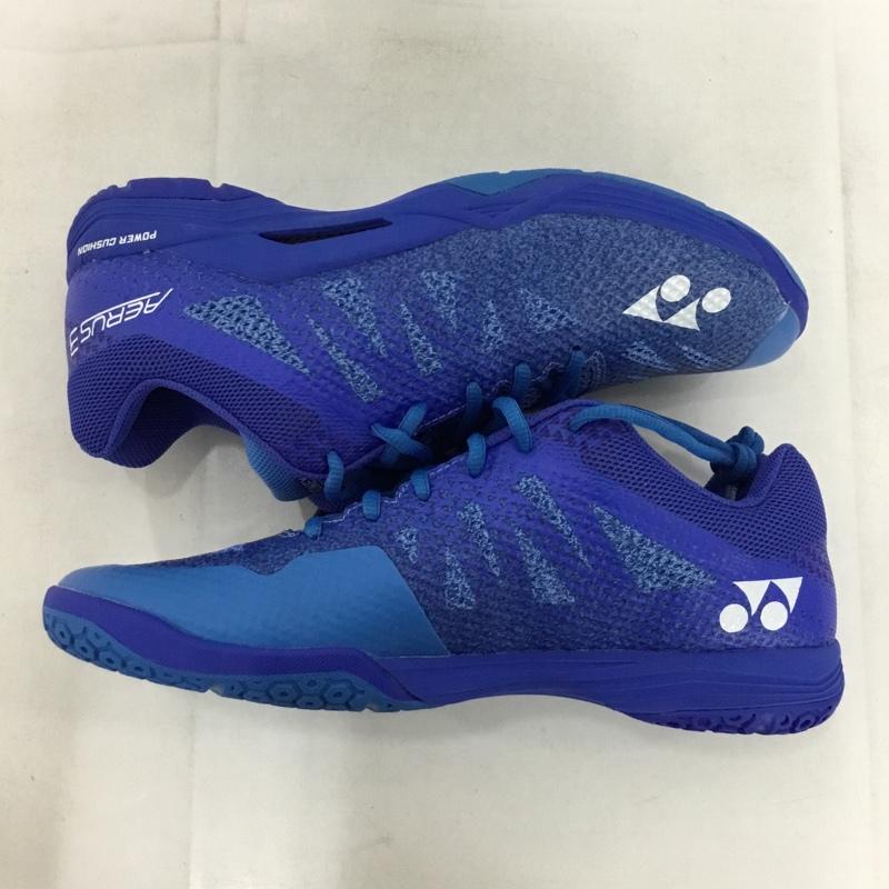 ヨネックス YONEX スニーカー スニーカー SHBA3M パワークッション エアラス3メン バドミントンシューズ 28cm 箱有 28.0cm ロゴ、文字 青 / ブルー /  メンズ USED 古着 中古 10147949
