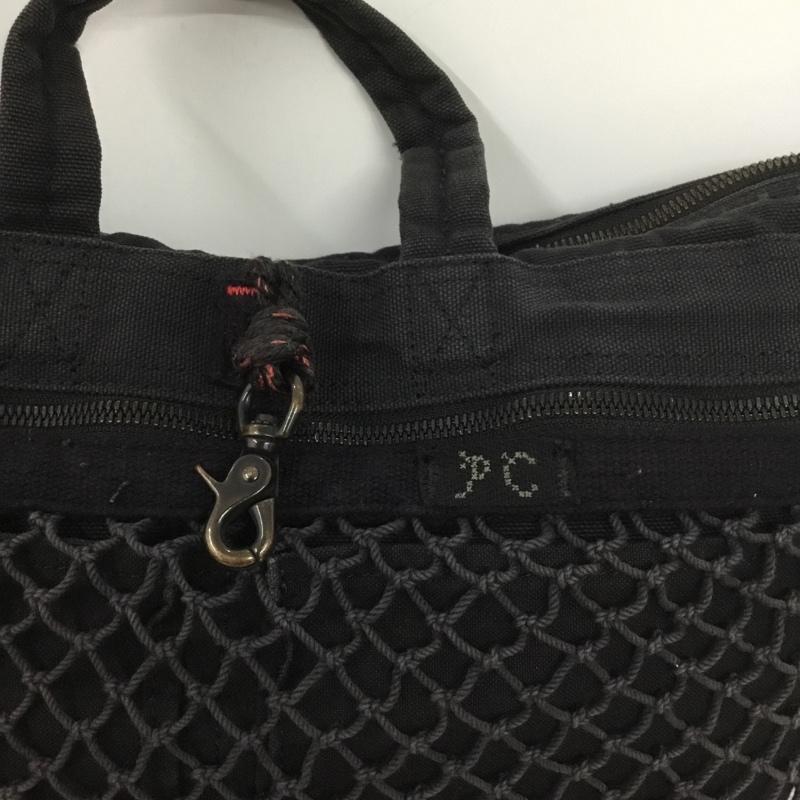 ポータークラシック Porter Classic トートバッグ トートバッグ Canvas Net Helmet Bag キャンバスネットヘルメットバッグ 無地 黒 / ブラック /  メンズ USED 古着 中古 10147571