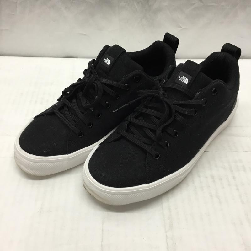 ザノースフェイス THE NORTH FACE スニーカー スニーカー NS93N07T SAV-EN SNEAKERS EX 24cm 24.0cm ロゴ、文字 黒 / ブラック / X 白 / ホワイト /  レディース USED 古着 中古 10113960