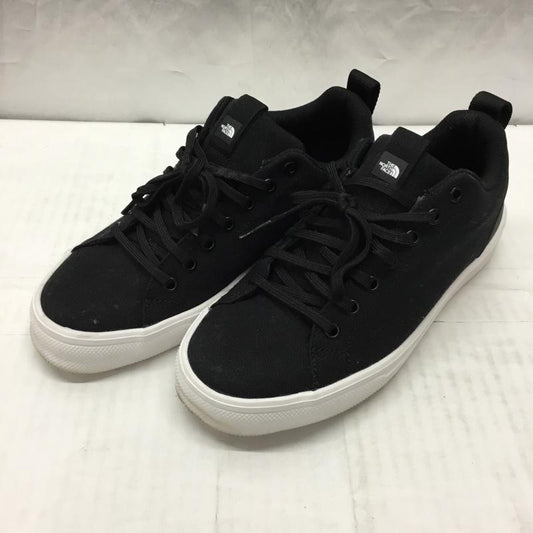ザノースフェイス THE NORTH FACE スニーカー スニーカー NS93N07T SAV-EN SNEAKERS EX 24cm 24.0cm ロゴ、文字 黒 / ブラック / X 白 / ホワイト /  レディース USED 古着 中古 10113960