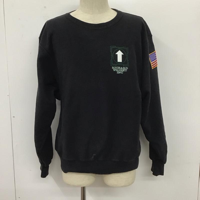 チャンピオン Campion トレーナー 長袖 M 無地 黒 / ブラック /  メンズ USED 古着 中古 10110525
