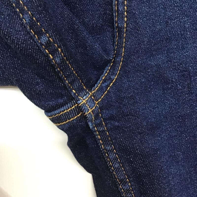 ザラ ZARA パンツ デニム、ジーンズ 7223 223 407 マムフィット ストレッチ 36 無地 青 / ブルー /  レディース USED 古着 中古 10112953