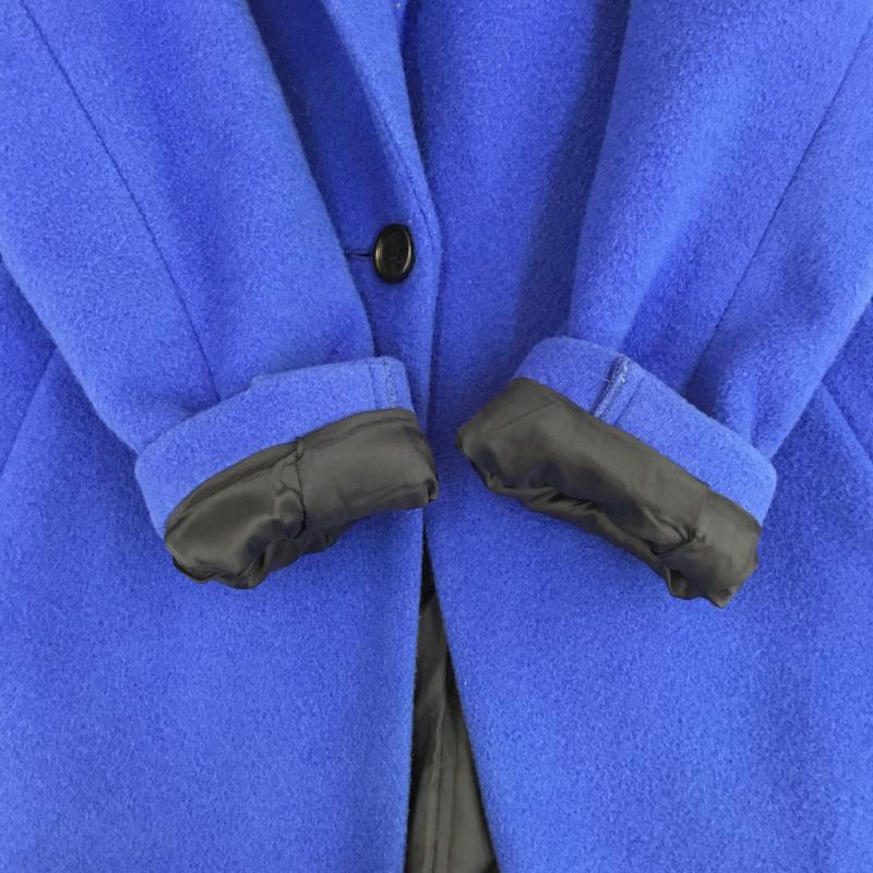 フレイ アイディー FRAY I.D コート コート一般 FWFC155002 1 無地 青 / ブルー /  レディース USED 古着 中古 10142534