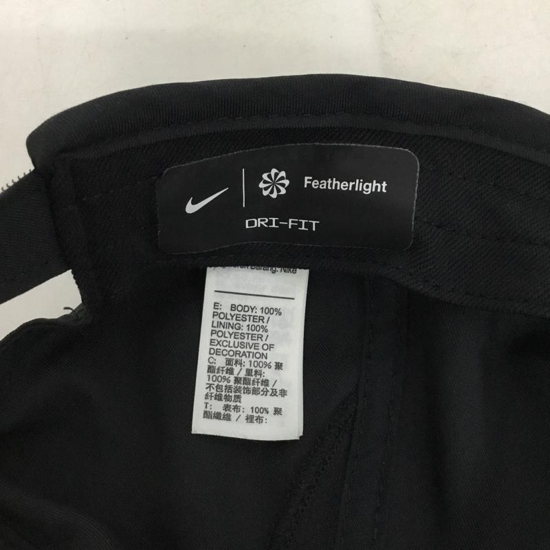 ナイキ NIKE 帽子 キャップ CI2662-010 エアロビル ONE SIZE ワンポイント 黒 / ブラック /  メンズ USED 古着 中古 10143769