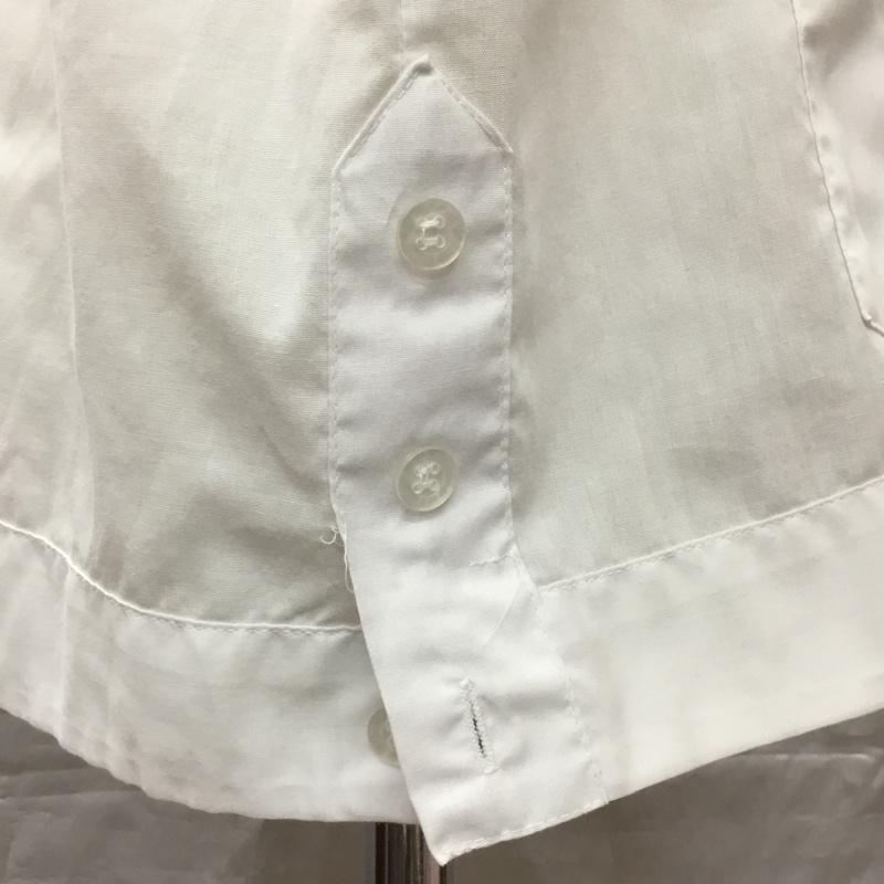 古着 USED シャツ、ブラウス 半袖 半袖シャツ カラーシャツ 半袖カットソー 総柄 白 / ホワイト /  メンズ USED 古着 中古 10113295