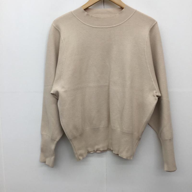 ドゥアルシーヴ Doux archives ニット、セーター 長袖 FREE 無地 ベージュ / ベージュ /  レディース USED 古着 中古 10142561
