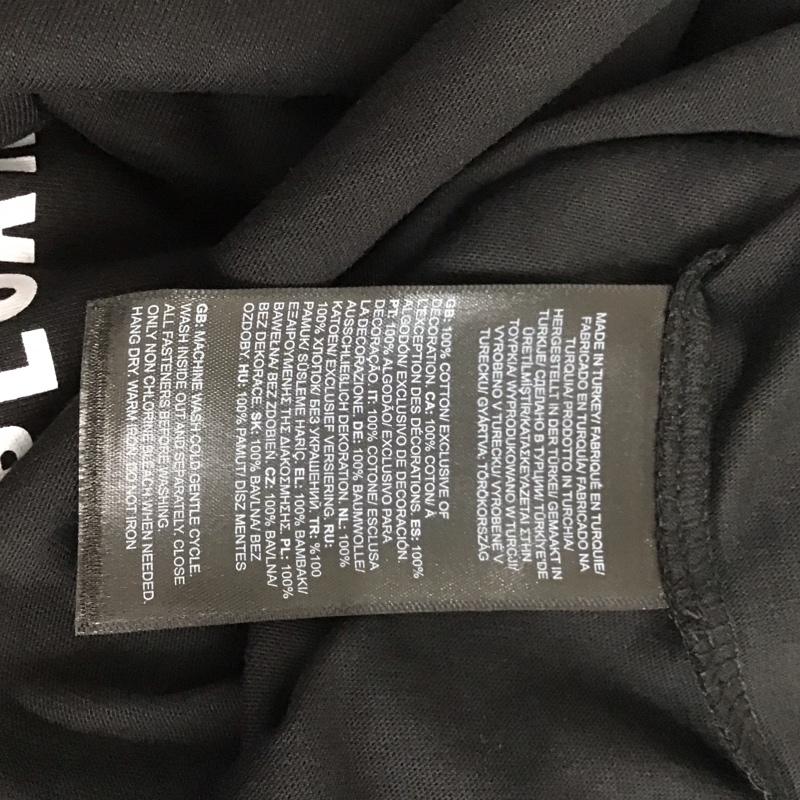 ザノースフェイス THE NORTH FACE Tシャツ 半袖 NF0A87NPJK3 L ロゴ、文字 X プリント 黒 / ブラック /  メンズ USED 古着 中古 10132532