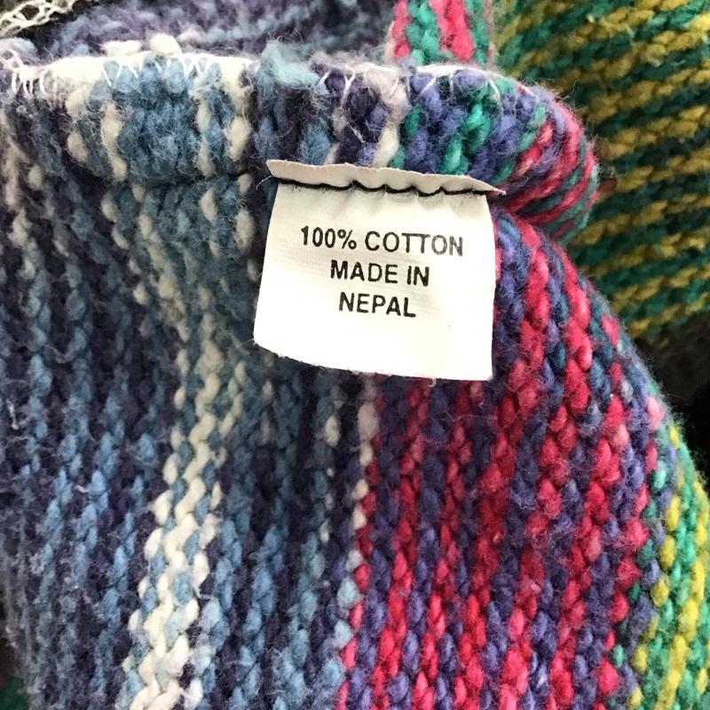 古着 USED パーカー 長袖 ジップアップパーカー 長袖パーカー カジュアルジャケット プリント マルチカラー / マルチカラー /  メンズ USED 古着 中古 10148822